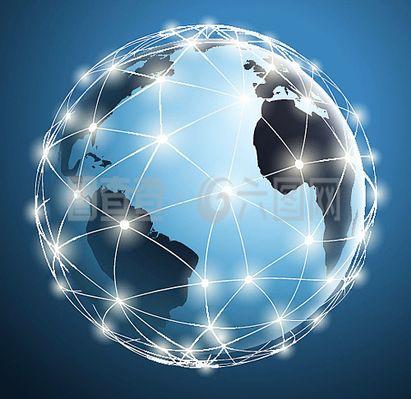 網絡科技信息地球